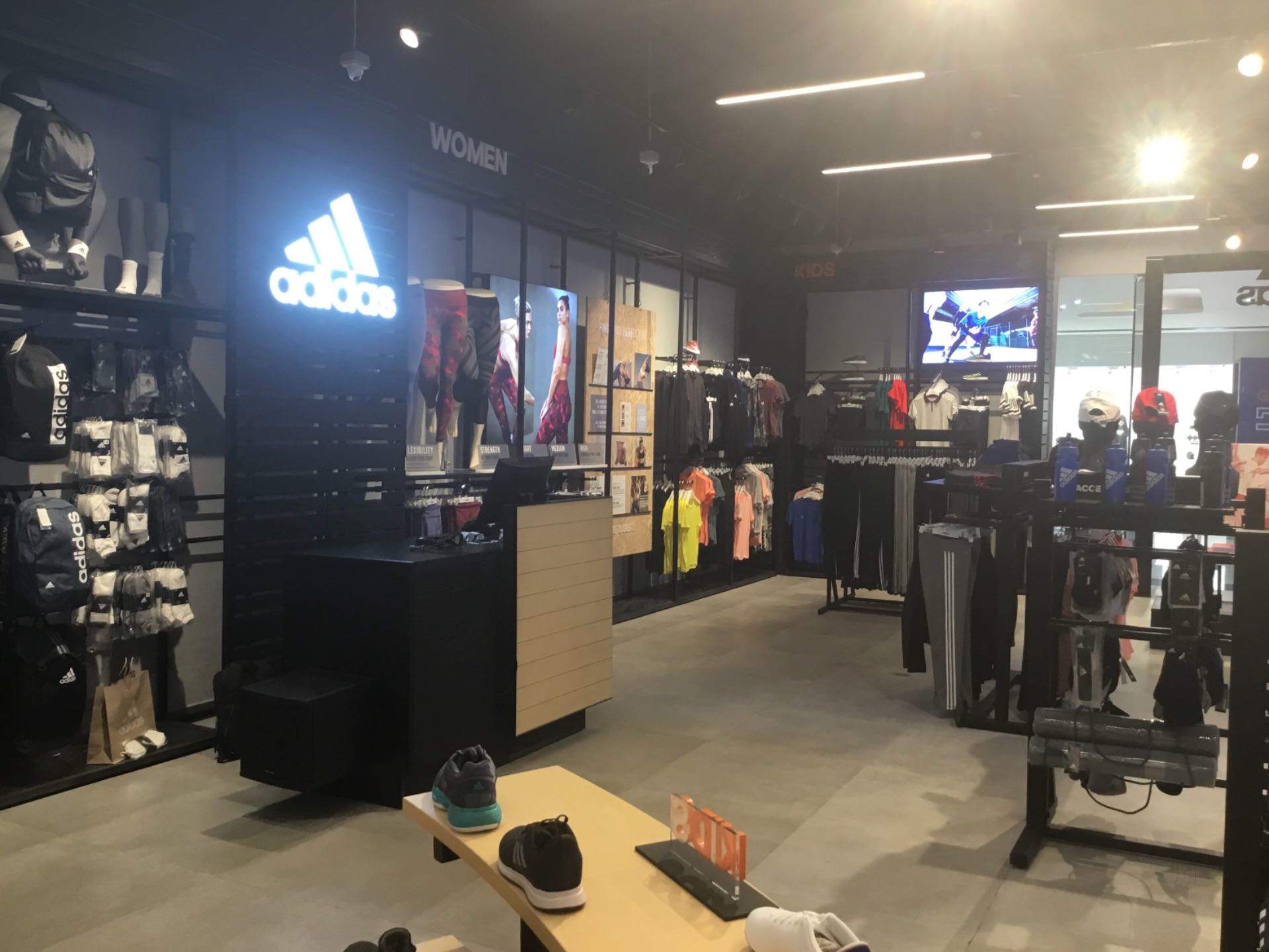 adidas at the mall